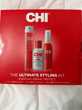 CHI Red Ultimate Styling Kit - Hair Treatment & Mask Set